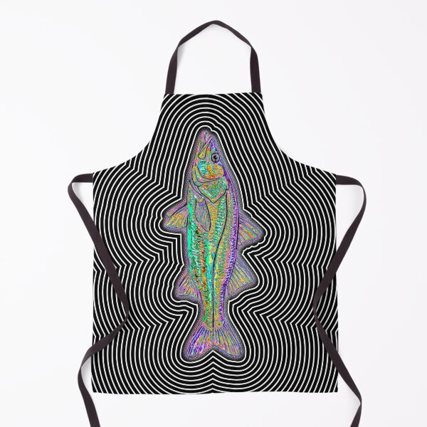 Item preview, PSYCHEDELIC Fish Snook designed and sold by JVNS.