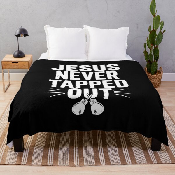 Item preview, Jesus Never Tapped Out designed and sold by Frank Ring.