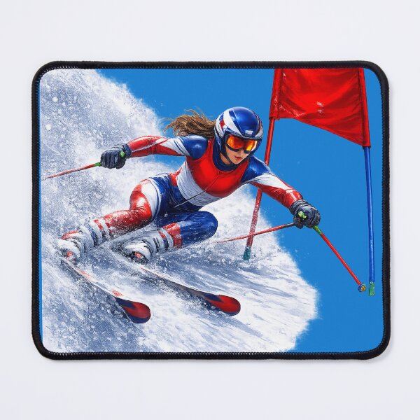 Item preview, Fearless Speed: Female Giant Slalom Racer USA designed and sold by Willyboy16.