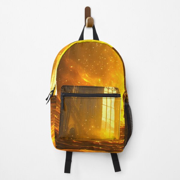 Item preview, Cinematic Art: A Wanderer Amidst Golden Aura 4 designed and sold by Gryfonarts.
