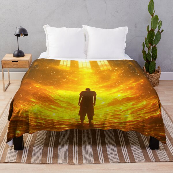 Item preview, Cinematic Art: A Wanderer Amidst Golden Aura 4 designed and sold by Gryfonarts.