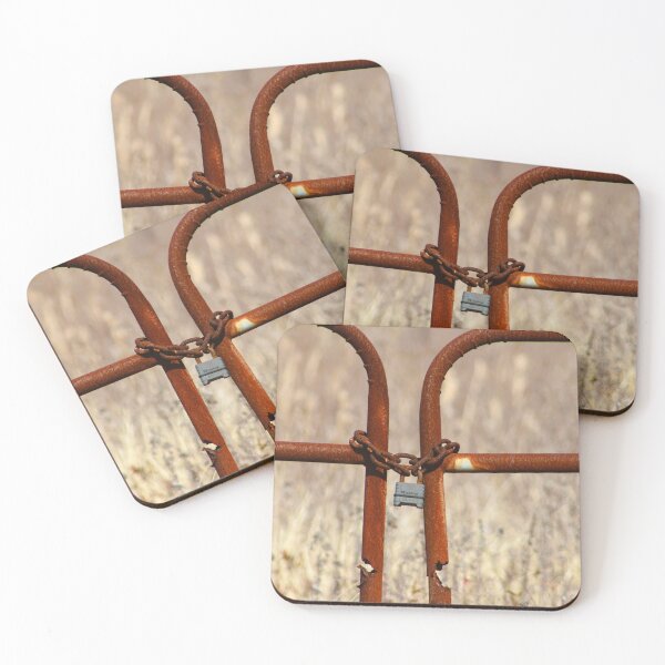 Item preview, Rusty Gate with Padlock designed and sold by Cynthia48.