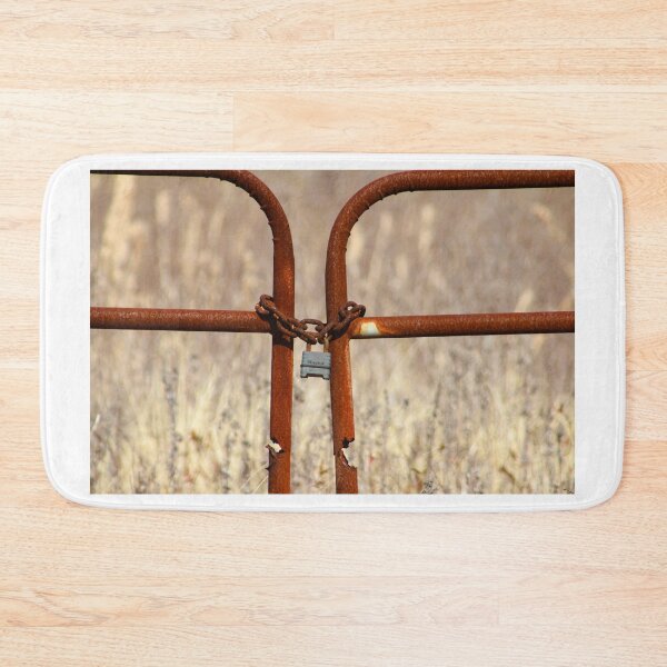 Item preview, Rusty Gate with Padlock designed and sold by Cynthia48.