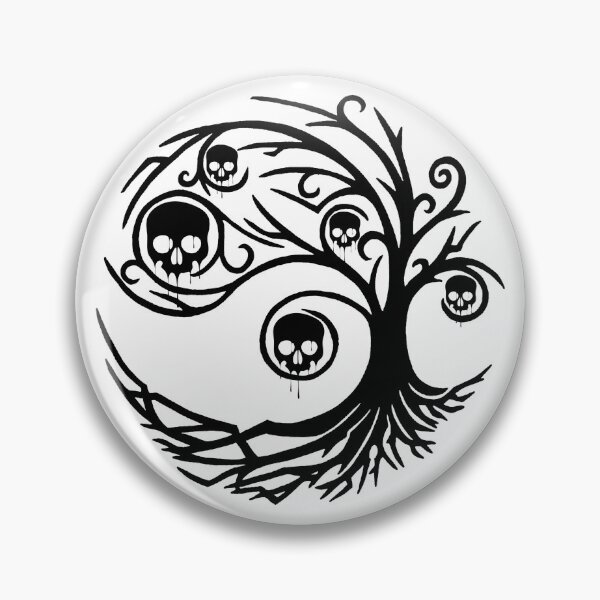 Item preview, Black tree with skulls designed and sold by Lagueny.