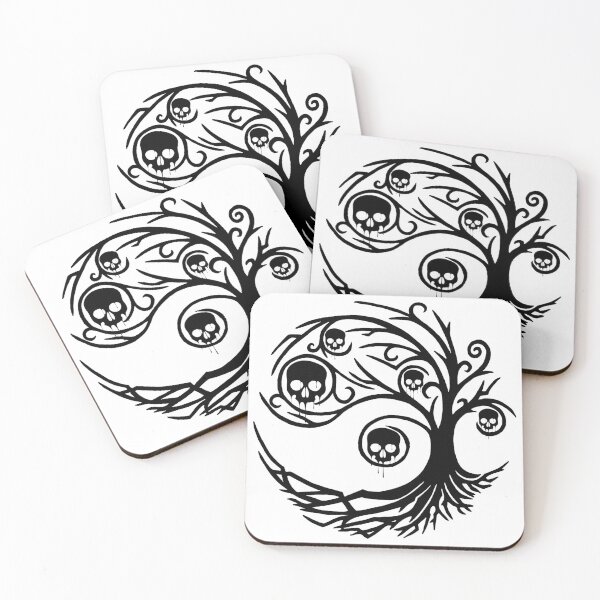 Item preview, Black tree with skulls designed and sold by Lagueny.