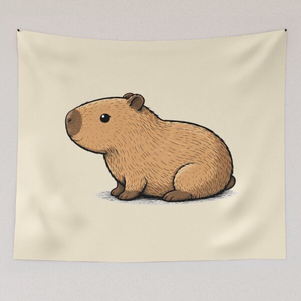 Aperçu de l'œuvre Capybara créée et vendue par Planetporridge.