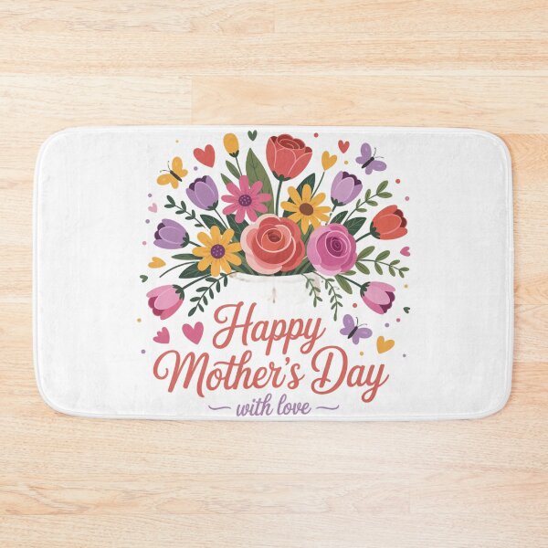 Item preview, Happy Mother's Day Vibrant Floral Bouquet with Love designed and sold by Midnight Veil Designs.