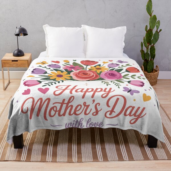 Item preview, Happy Mother's Day Vibrant Floral Bouquet with Love designed and sold by Midnight Veil Designs.