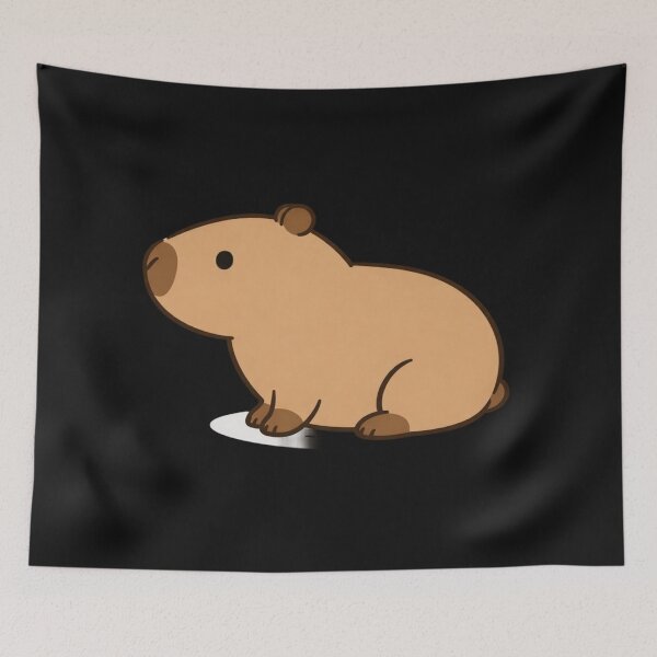 Item preview, Capybara Art designed and sold by Planetporridge.
