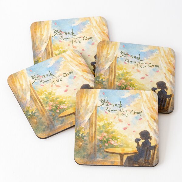 Item preview, Shall we enjoy a cup of tea in the warm sunlight by the window? designed and sold by K-Brush.