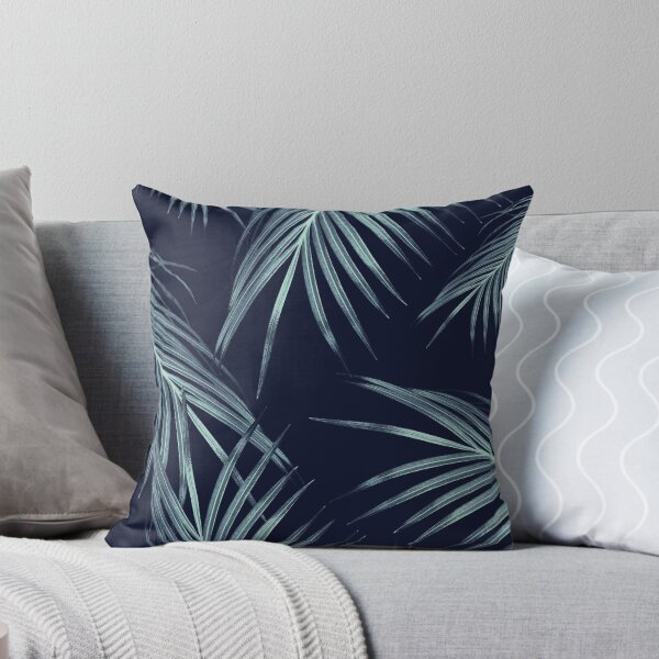Item preview, Feuilles de palmier bleu marine Dream # 1 #tropical #decor #art designed and sold by Anita's & Bella's Art.