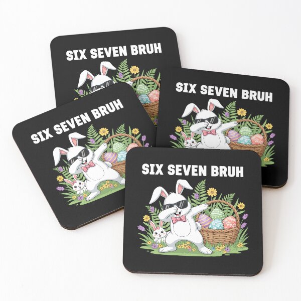 Item preview, Six Seven 67 Meme Cool Easter Bruh designed and sold by OlakunleOloroz.