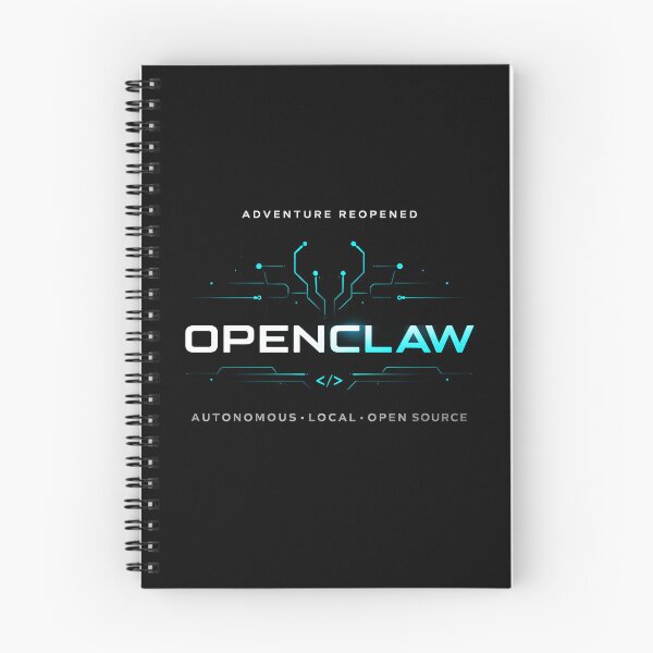Item preview, Openclaw typography design designed and sold by natzeroART.