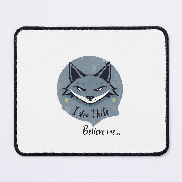 Item preview, I Don’t Bite. Believe Me – Funny Wolf Sarcastic Shirt designed and sold by GigaFactory.
