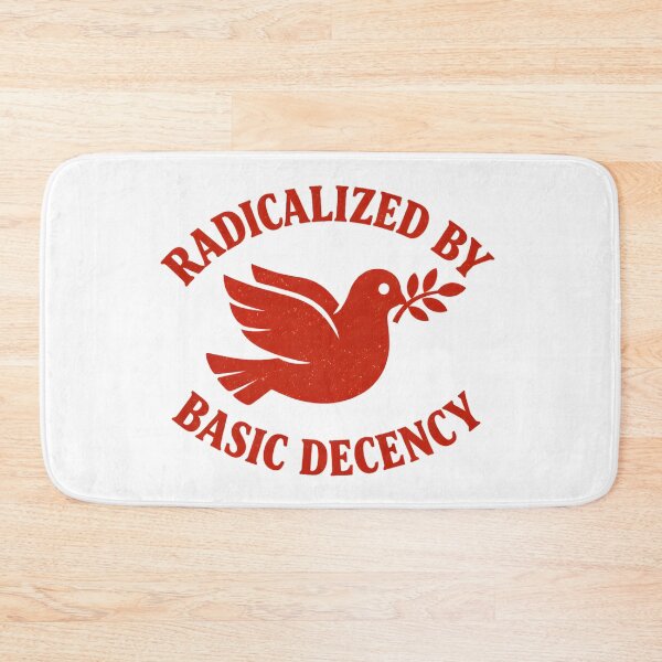 Item preview, Radicalized by Basic Decency – Vintage Peace Bird Badge designed and sold by ZayCreates.