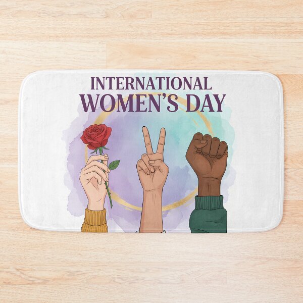 Item preview, International Women’s Day Unity Hands – Feminist Empowerment, Diversity & Equality Art designed and sold by Lu7u.