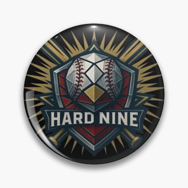 Item preview, Hard Nine – Baseball Motivation Shirt | Play Every Inning, 9 Innings, Team Effort, Baseball Fan Gift Design designed and sold by Typologystudios.