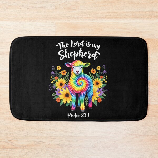Item preview, The Lord is My Shepherd Sheep Easter Christian designed and sold by OlakunleOloroz.