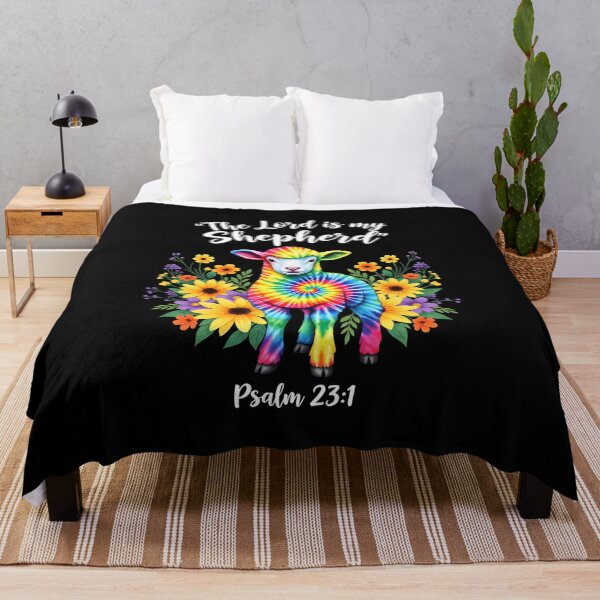 Item preview, The Lord is My Shepherd Sheep Easter Christian designed and sold by OlakunleOloroz.