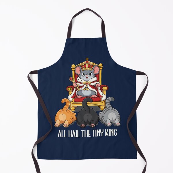Item preview, Tiny King Cat Throne – All Hail the Mouse King designed and sold by Infinitee8hirts.
