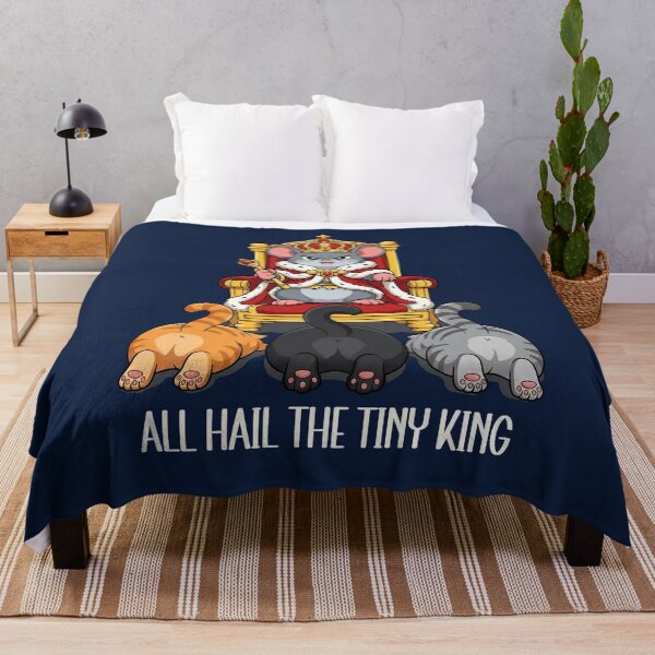 Item preview, Tiny King Cat Throne – All Hail the Mouse King designed and sold by Infinitee8hirts.
