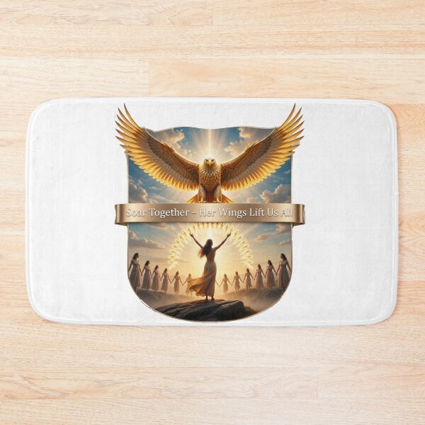 Item preview, Women's Strength Soaring Eagle Tee, Eagle Wings Rise Mug, Gift for Sister designed and sold by YMLux.