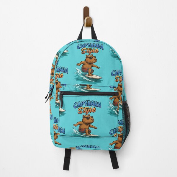 Item preview, Capybara Style Surfing – Capybara Fun Design in High Quality designed and sold by G-A-D-U.