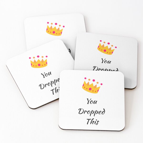 Item preview, You Dropped This Crown Sticker Design designed and sold by Yumi707.