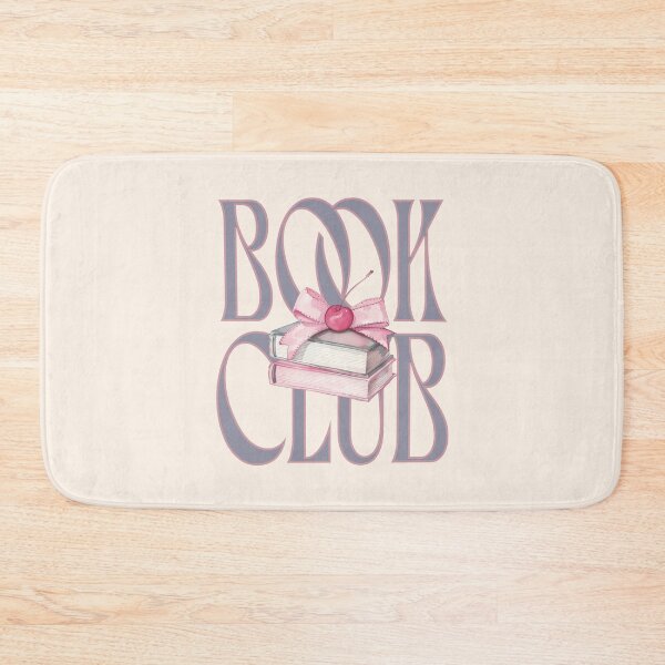 Item preview, Book Club Canva, book lover gift, library reader aesthetic, cute reader aesthetic, literary gift designed and sold by MakitoDesign.