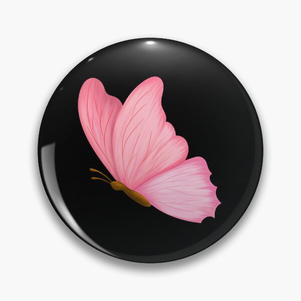 Item preview, Cute pink butterfly drawn digitally on tablet. designed and sold by ArtTinulyaOk.