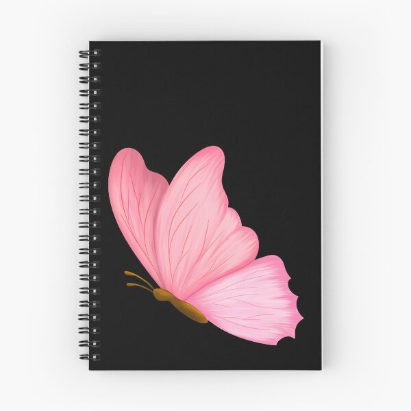 Item preview, Cute pink butterfly drawn digitally on tablet. designed and sold by ArtTinulyaOk.