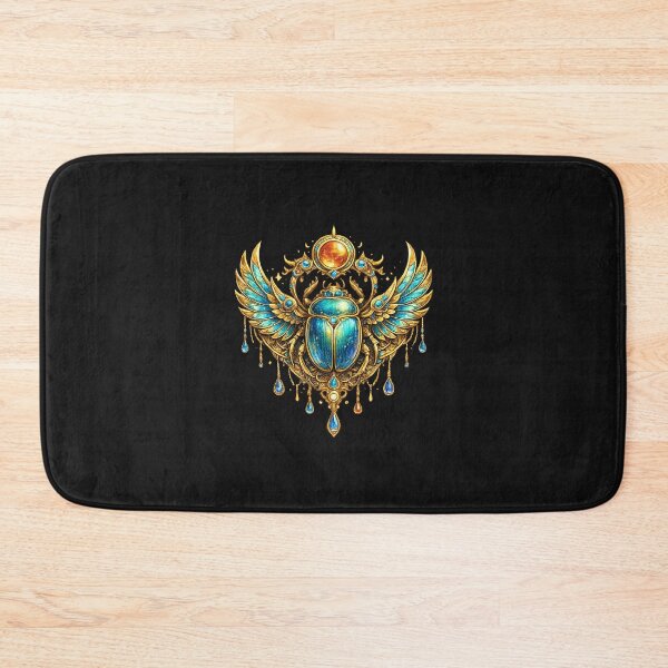 Item preview, Celestial Golden Scarab Emblem designed and sold by ciricsolmasy.