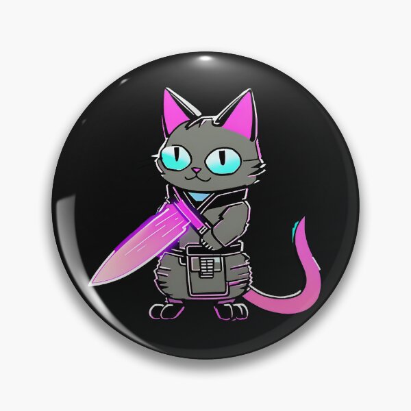 Item preview, Cyber Feline Warrior  designed and sold by Musicdrip.