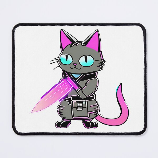 Item preview, Cyber Feline Warrior designed and sold by Musicdrip.