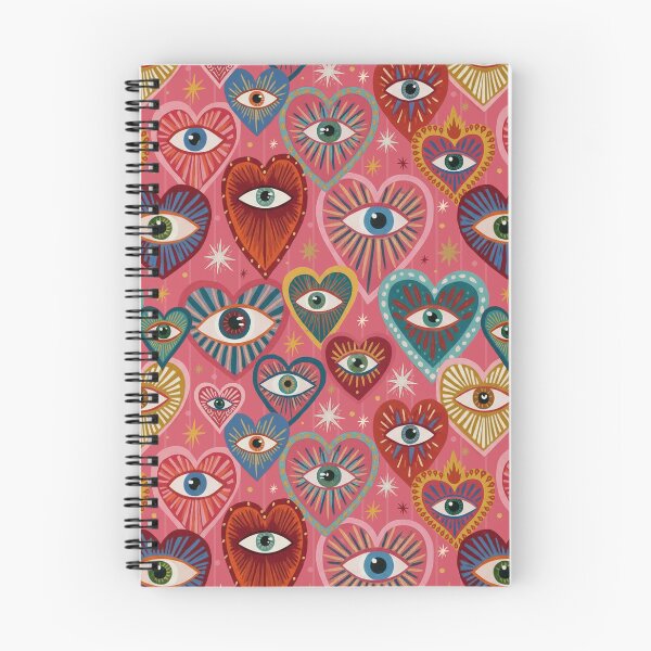 Item preview, Mystical Heart Eye Pattern — Sacred Heart Tarot Aesthetic designed and sold by HotFluff.