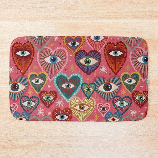 Item preview, Mystical Heart Eye Pattern — Sacred Heart Tarot Aesthetic designed and sold by HotFluff.