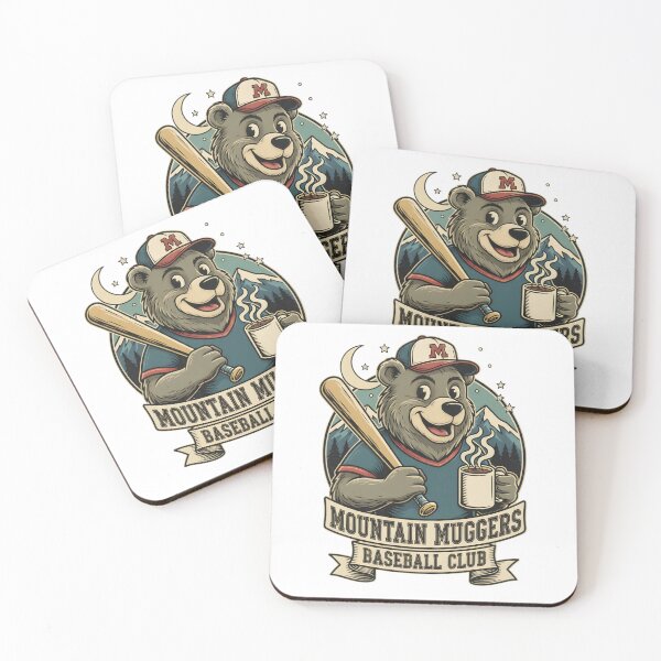 Item preview, Mountain Muggers Baseball Club designed and sold by Infinite Art Lab.