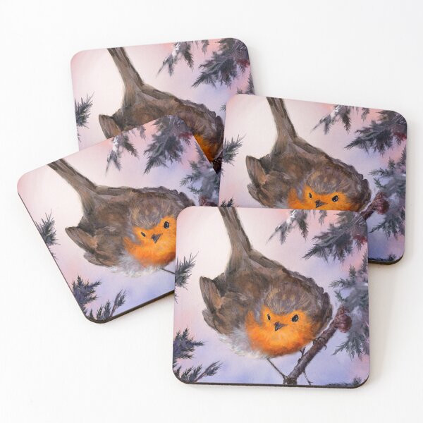 Item preview, Robin on a branch designed and sold by BlvkCat18.