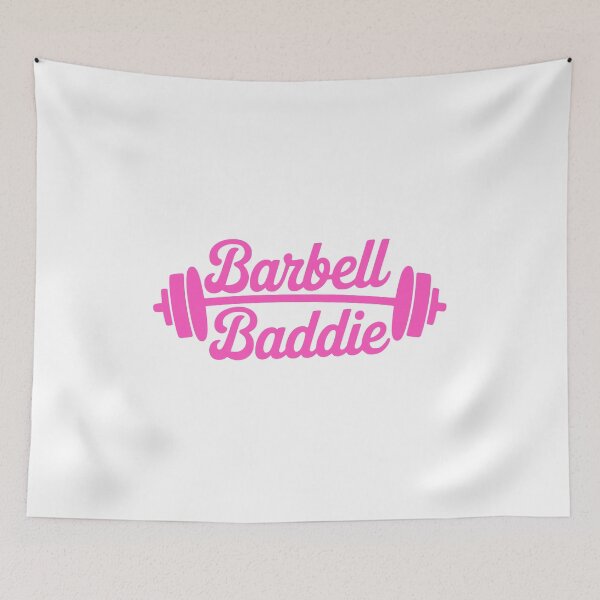 Item preview, Barbell Baddie! Pink Gym Girlie designed and sold by PMCreative.