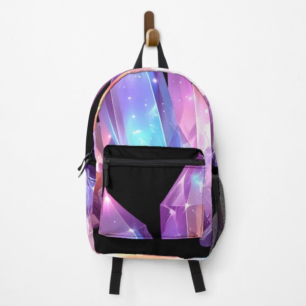 Item preview, Luminous Purple Nebula Crystal Cluster Art designed and sold by CrystalVanta.