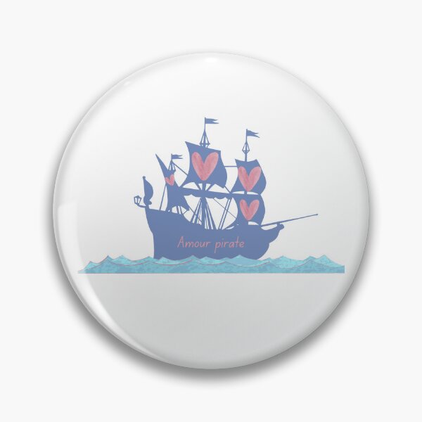 Item preview, Amour pirate graphic designed and sold by lindseyjoreen.