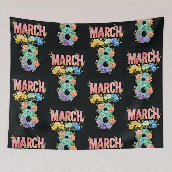 Item preview, Blooms of March Eighth designed and sold by Dreamy Armine Art.