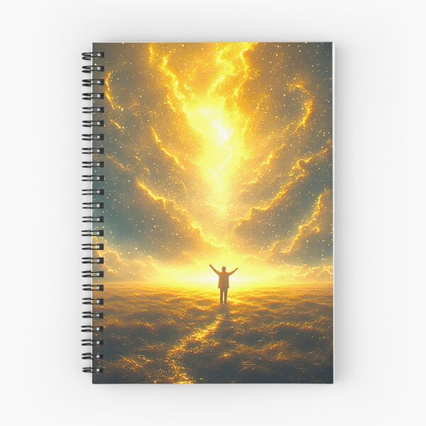 Item preview, Cinematic Art: A Wanderer Amidst Golden Aura 5 designed and sold by Gryfonarts.
