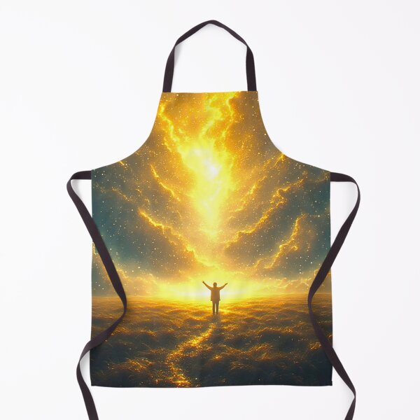 Item preview, Cinematic Art: A Wanderer Amidst Golden Aura 5 designed and sold by Gryfonarts.