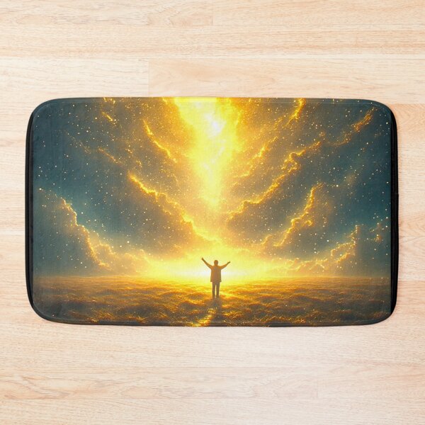 Item preview, Cinematic Art: A Wanderer Amidst Golden Aura 5 designed and sold by Gryfonarts.