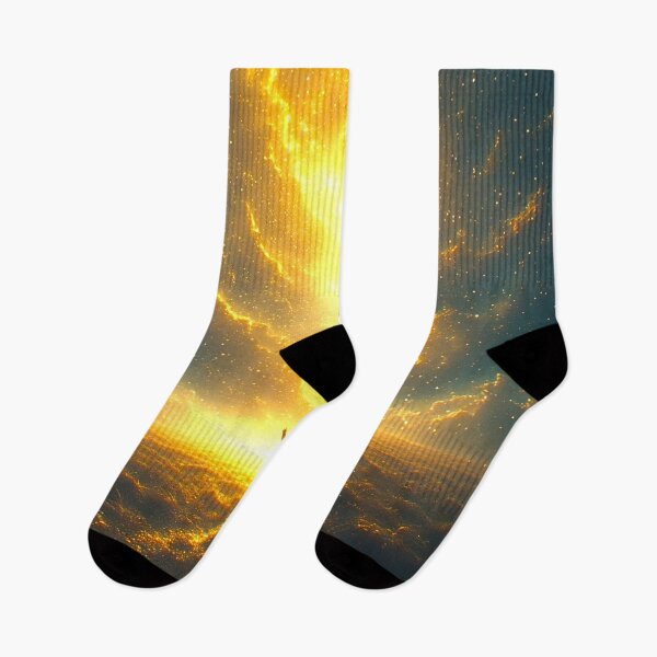 Item preview, Cinematic Art: A Wanderer Amidst Golden Aura 5 designed and sold by Gryfonarts.