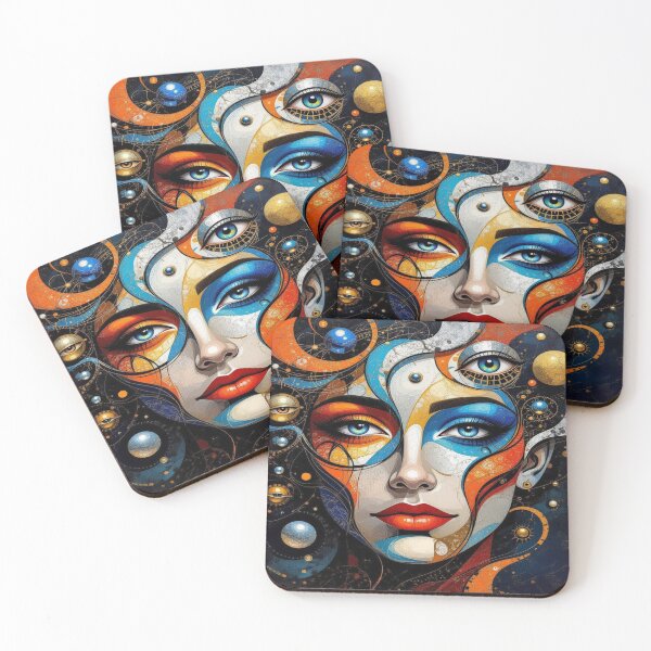 Item preview, Cosmic Vision – More than a face, more than a feeling. Multieyes, Multilayers, Multiverse designed and sold by FotoworldEdel.