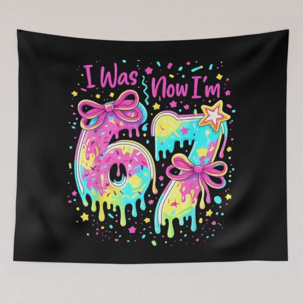 Item preview, I Was 66 Now I Am 67 Sweet Donut Birthday Girl designed and sold by JolinChinn.