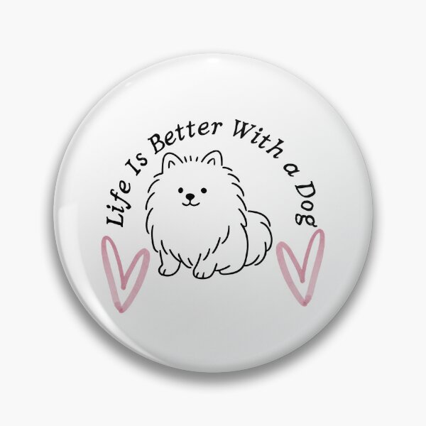 Item preview, Life Is Better With a Dog – Minimal Aesthetic Dog Lover Quote Design designed and sold by SWETA HALDER.