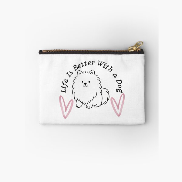 Item preview, Life Is Better With a Dog – Minimal Aesthetic Dog Lover Quote Design designed and sold by SWETA HALDER.